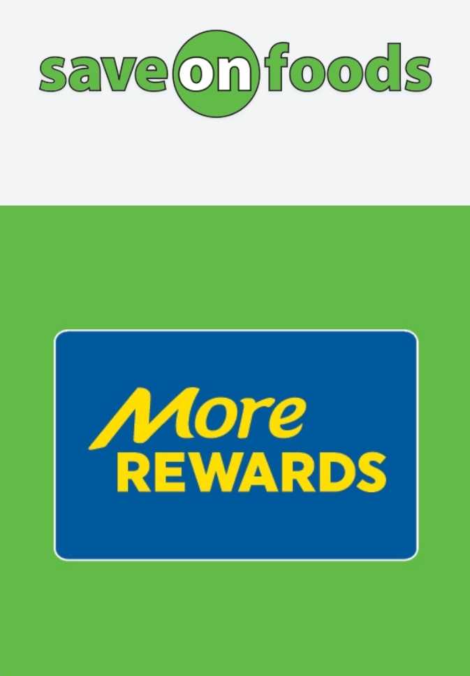 Save On Foods More Rewards Grocery Apps Program