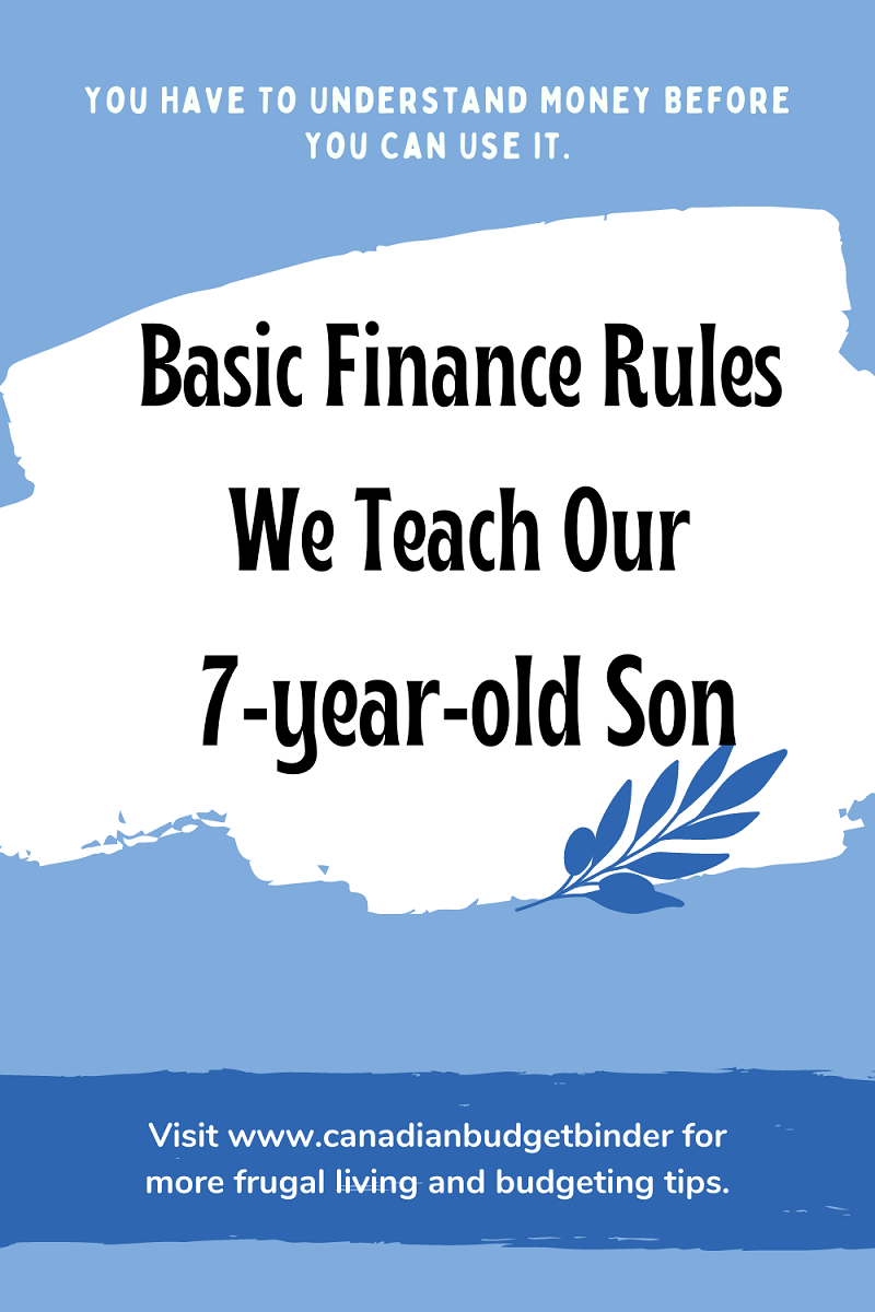 กฎการเงินขั้นพื้นฐาน เราสอนลูกชายวัย 7 ขวบของเรา